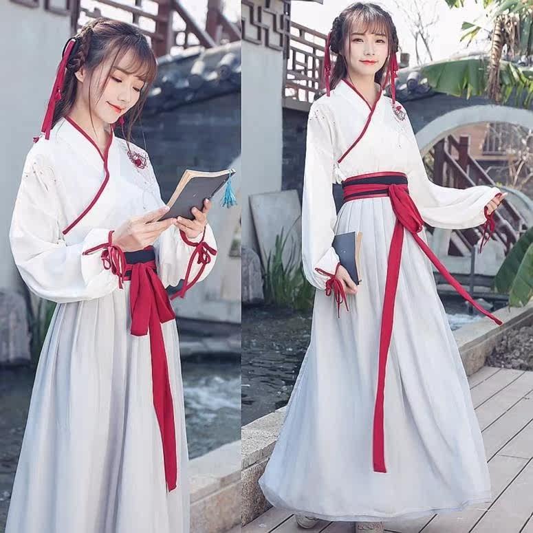 2019 Retro style New products Material lining Photography Ruskirt ancient costume Hanfu Dress up Class clothes practical Chinese stylein the Women's clothing/Boutique , Costume/National costume/Stage costumes , National costume/Costumes  category - from Buy2taobao.com to provide professional Taobao agent buy service