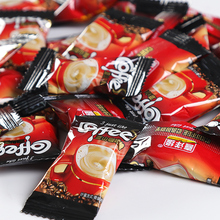 一斤半斤香浓咖啡味糖硬糖开车休闲散装批发喜糖婚庆糖果榴莲味糖