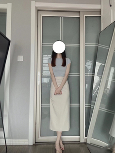 夏季可盐可甜盐系穿搭轻熟御姐气质女神范温柔风上衣裙子两件套装