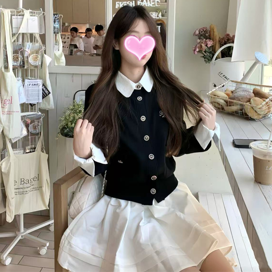 一整套巨好看的穿搭漂亮早秋