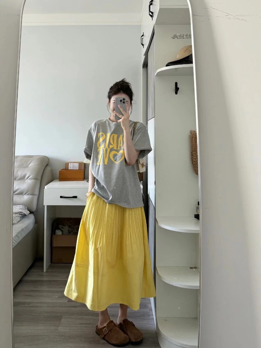 夏装多巴胺搭配一整套炸街减龄时尚美式甜辣风上衣裙子两件套装女