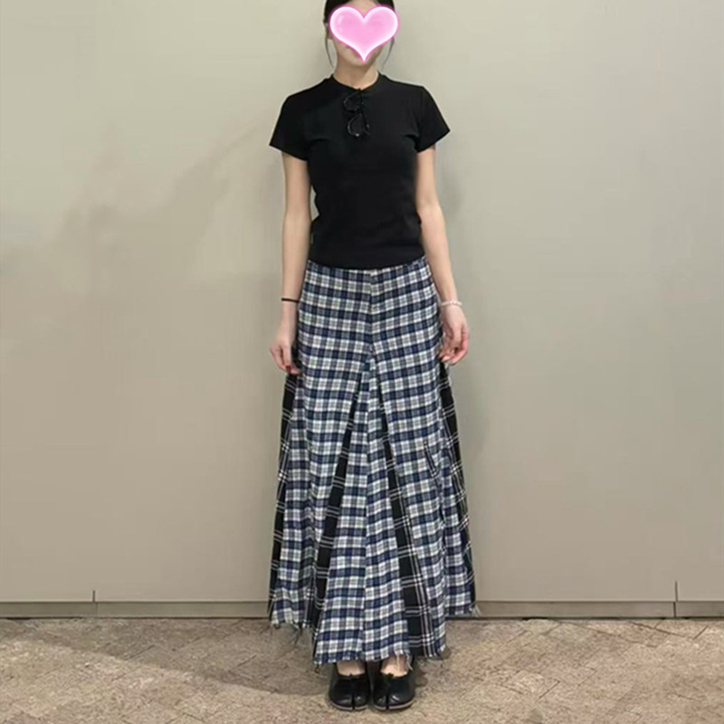 夏日多巴胺穿搭一套可盐可甜高级感韩系学院风上衣裙子两件套装女 - 实物图