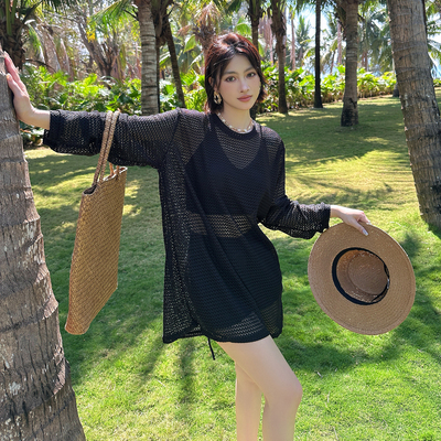 2025新款爆款长袖分体泳衣