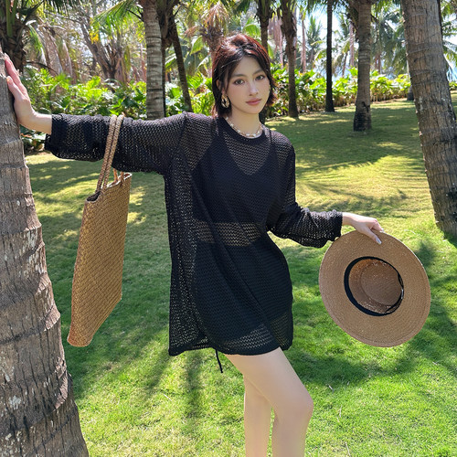 2025新款爆款长袖分体泳衣