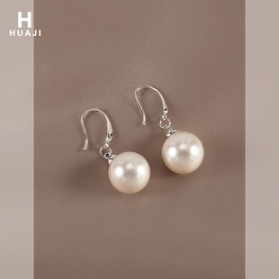 花迹S925纯银珍珠耳环女长款耳饰2026新款爆款高级感耳钩气质耳坠