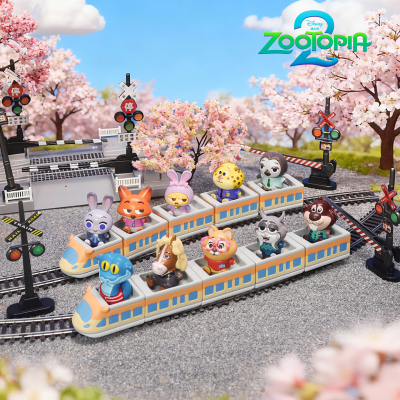 疯狂动物城2盲盒尼克朱迪可爱公仔玩偶周边手办摆件挂件官方正版