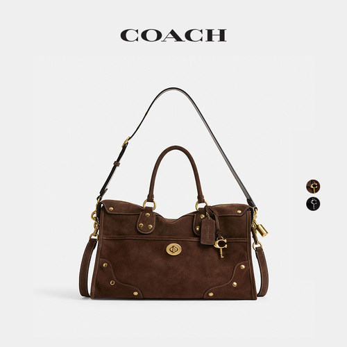 【礼物】COACH/蔻驰女士RHYDER SATCHEL 38号手袋斜挎包