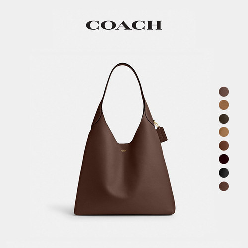 【新款】COACH/蔻驰女士BROOKLYN 39号单肩包hobo包手提包高级感