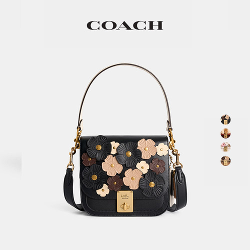 (Re)Loved RELOVED/Restored  COACH/蔻驰女士 HUTTON单肩包高级