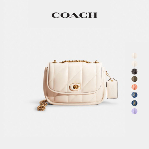 (Re)Loved Restored COACH/蔻驰女士绗缝MADISON单肩包高级感通勤