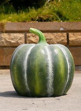 仿真南瓜玻璃钢雕塑公园林景观户外大型蔬菜景区丰收美陈装饰摆件