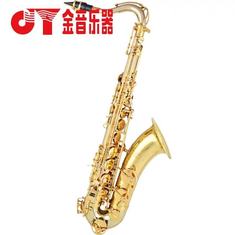 金音白铜次中音萨克斯JYTS-A610F亮光 EVA降B调萨克斯