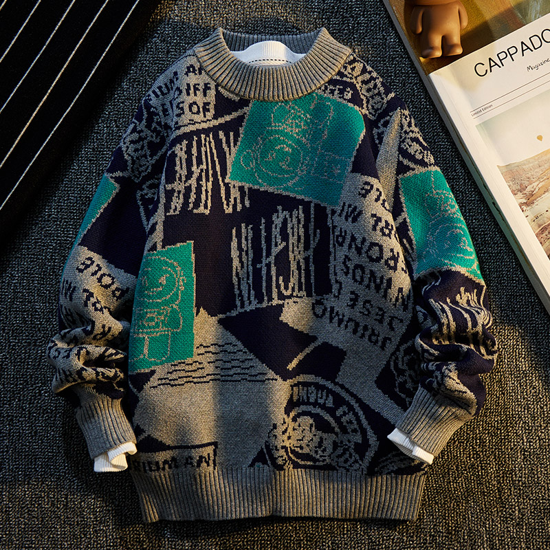 秋冬男童纯棉2023新款毛衣