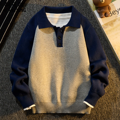 男童秋冬纯棉2024新款毛衣
