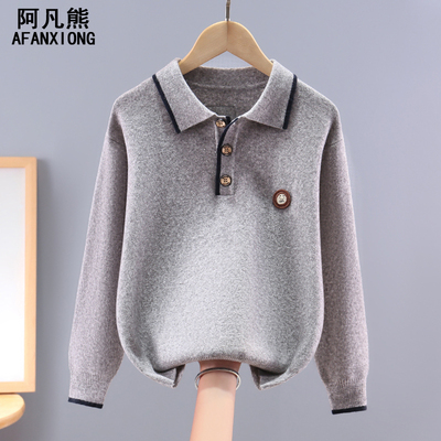 休闲春秋男童2024新款