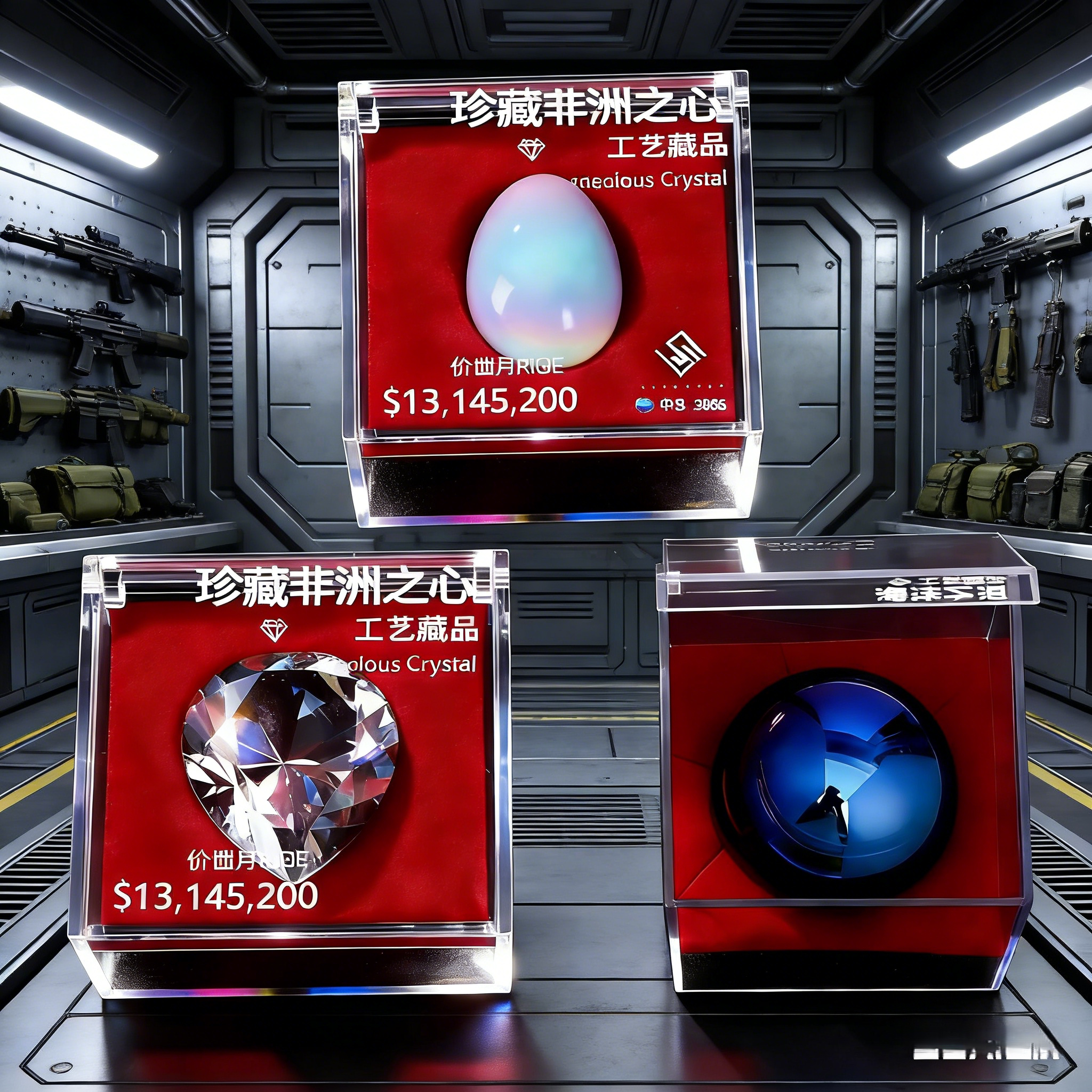 非洲之心星海洋之泪模型三角洲行动官方正版周边同款男孩礼物摆件图片