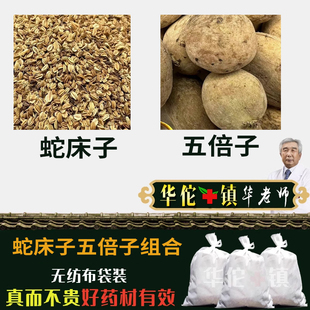 五倍子蛇床子中药材五倍子切片蛇床子粉组合降低敏感度外洗液