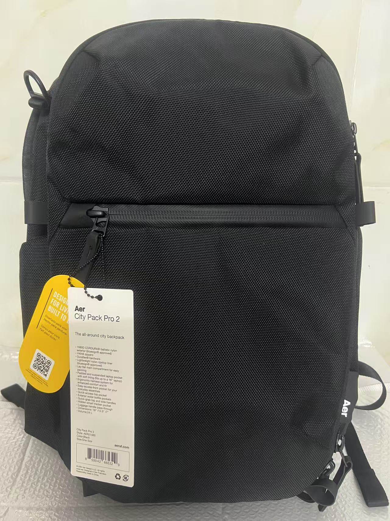 thumbnail for The American Authentic Aer City Pack Pro 2 X-Pac New Commuter Backpack is versatile and waterproof