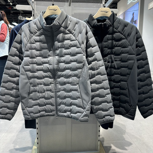 SAUCONY/索康尼男款2026冬款运动休闲立领鸭绒羽绒服SA2260DJ92L