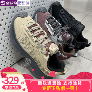 卡帕背靠背Kappa男女同款2025冬款运动休闲户外跑步鞋K0FZ5MM60