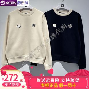 卡帕kappa背靠背2026春女运动休闲针织圆领套头卫衣K0G22WT02A