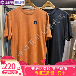 正品Timberland添柏岚2024男秋冬款运动休闲时尚百搭T恤短袖A42P5