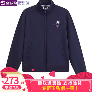 Kappa卡帕女装 新款 时尚 复古百搭立领针织外套K0F62WK30 2025秋季
