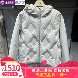 Saucony索康尼2025冬男士防风保暖外套户外连帽羽绒服SA2250DJ15C