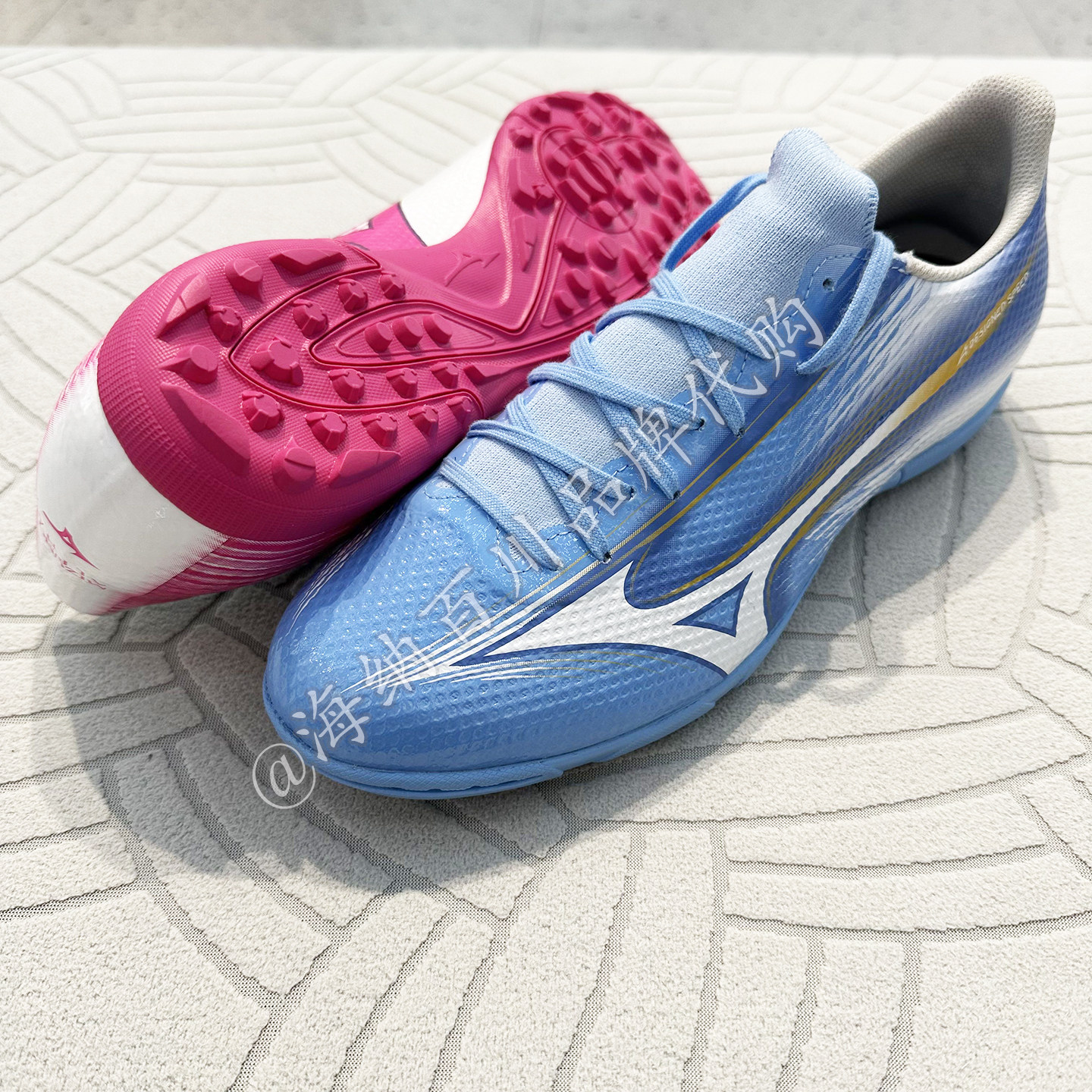 Mizuno美津浓男新款2026夏速度型TF碎钉成人训练足球鞋P1GD2665