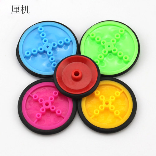 橡胶车轮皮带轮塑料轮子diy手工