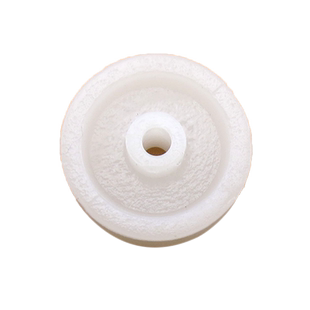 2*13mm皮带轮 塑料车轮滑轮组传动轮DIY制作两驱四驱玩具配件10个