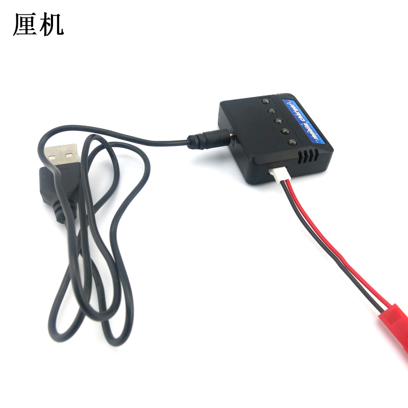 一拖五37v锂电池diy连接线导线