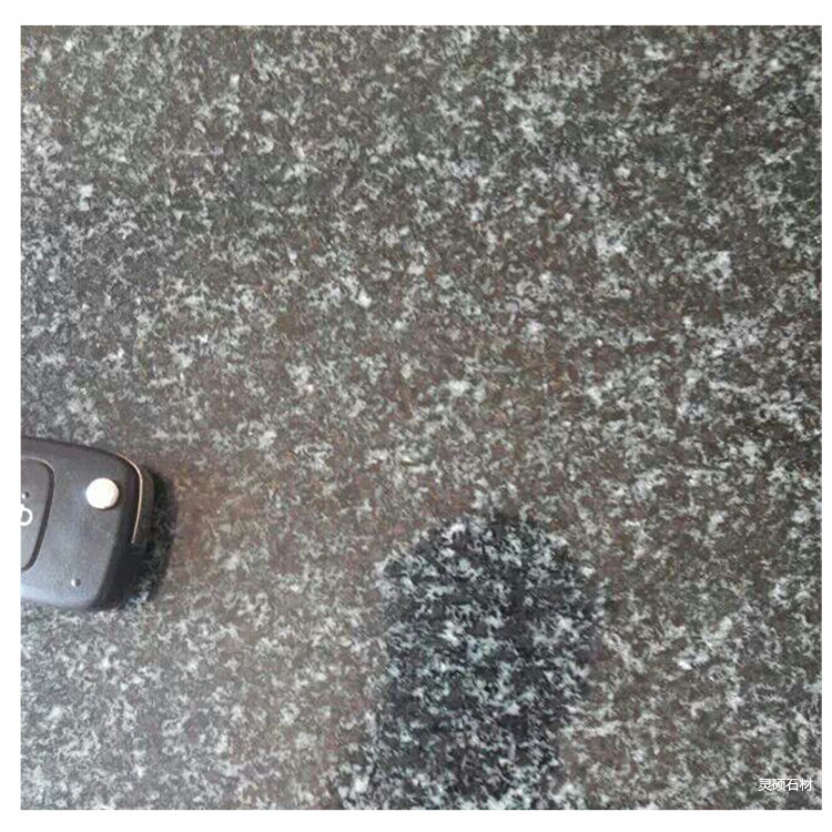 石材厂大量供应森林绿石材森林绿荔枝面 深绿麻火烧板