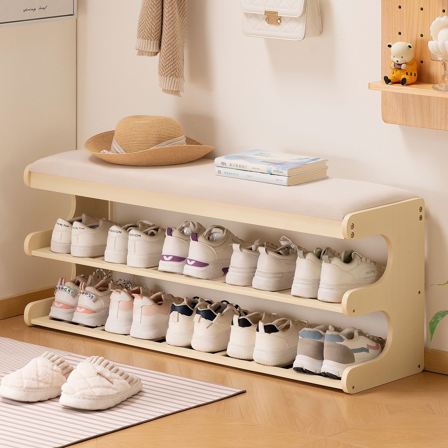 换鞋凳进门口家用轻奢高级感