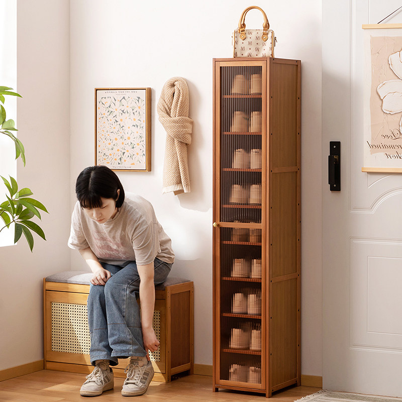 鞋架子多层家用门口入户极小窄型鞋柜出租房简易室内好看置物宿舍