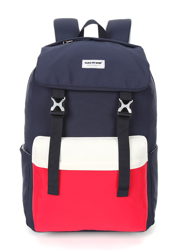 suissewin瑞士军刀双肩背包女2022新款妈咪包初中书包女生大学生