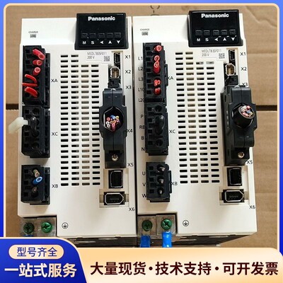 成色漂亮松下伺服驱动器 MEDLT83SF011，2.5KW