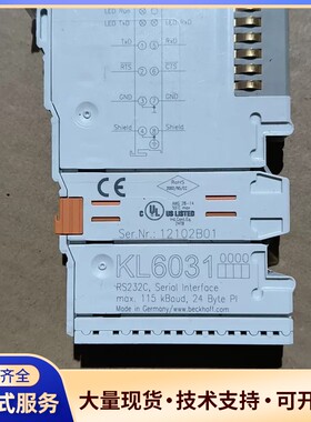 倍福KL6031-1000模块 拆机件 成色还可以 接口完整询价