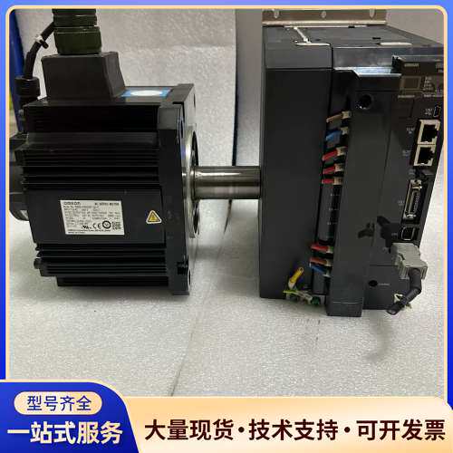 几乎全新欧姆龙R88M-K4K020F-S2-Z，R88D-