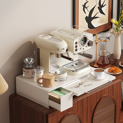 台面咖啡机置物架水杯收纳架防尘