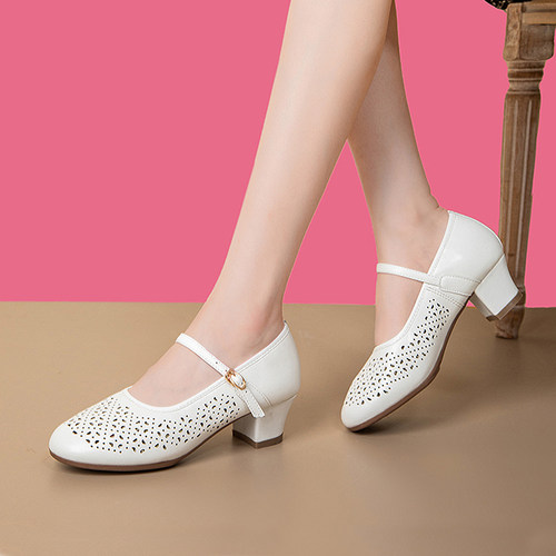 意中飞舞蹈鞋连底透气