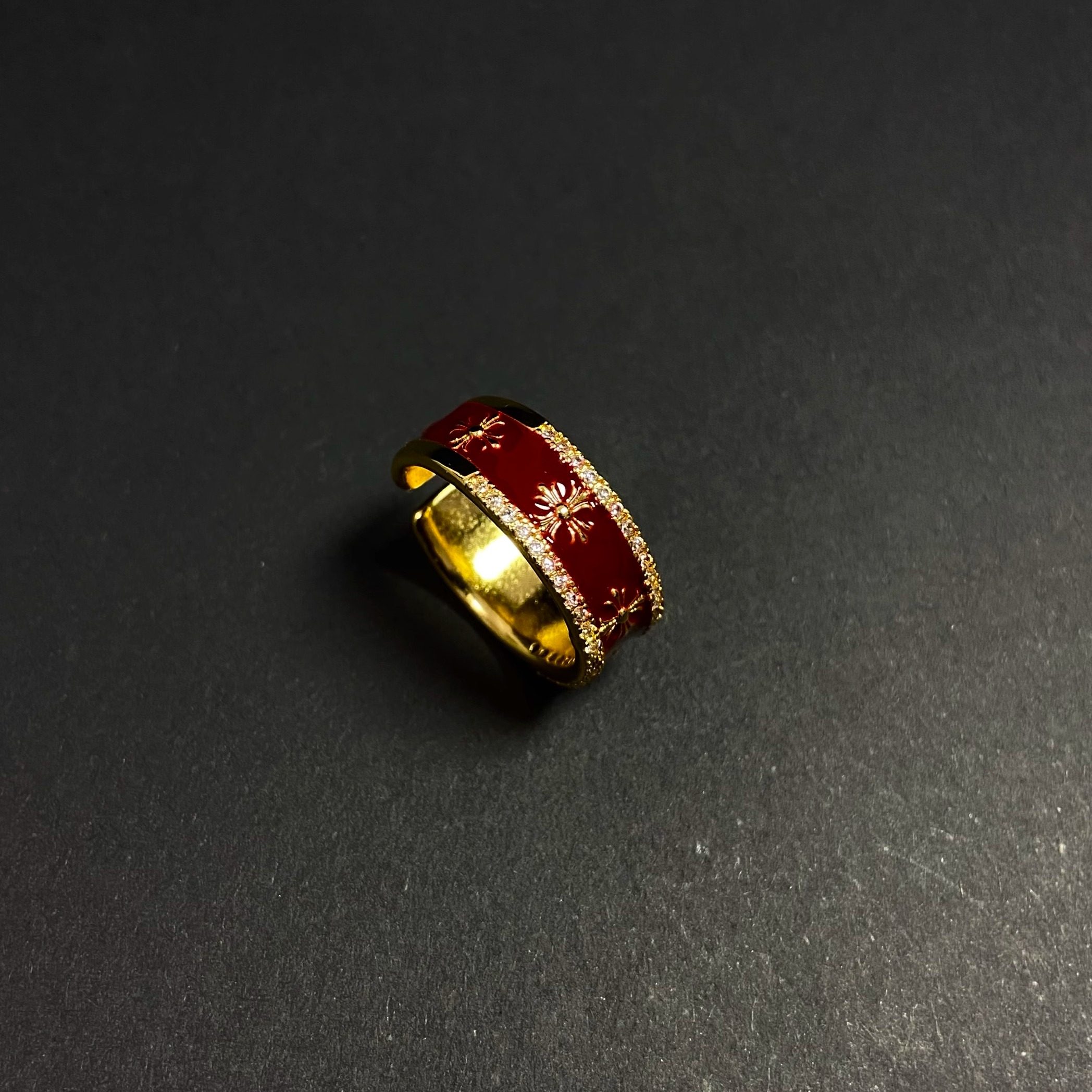 Vintage古著 【Faijrll】戒指.红