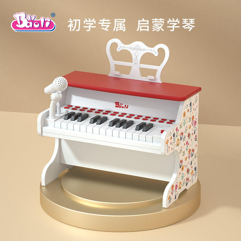宝丽儿童钢琴玩具入门多