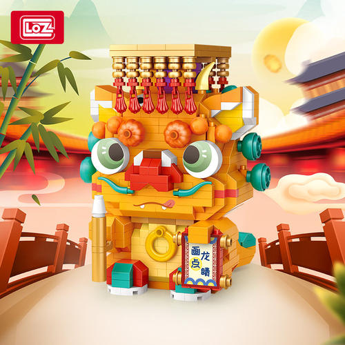 LOZ小颗粒微积木拼装国潮