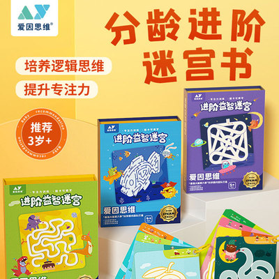 爱因思维迷宫训练书儿童