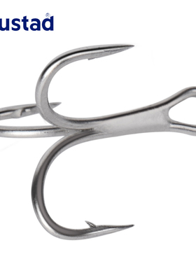 Mustad慕斯达36341NP-DP路亚钩三爪钩2倍加强耐腐蚀三锚钩锚鱼钩
