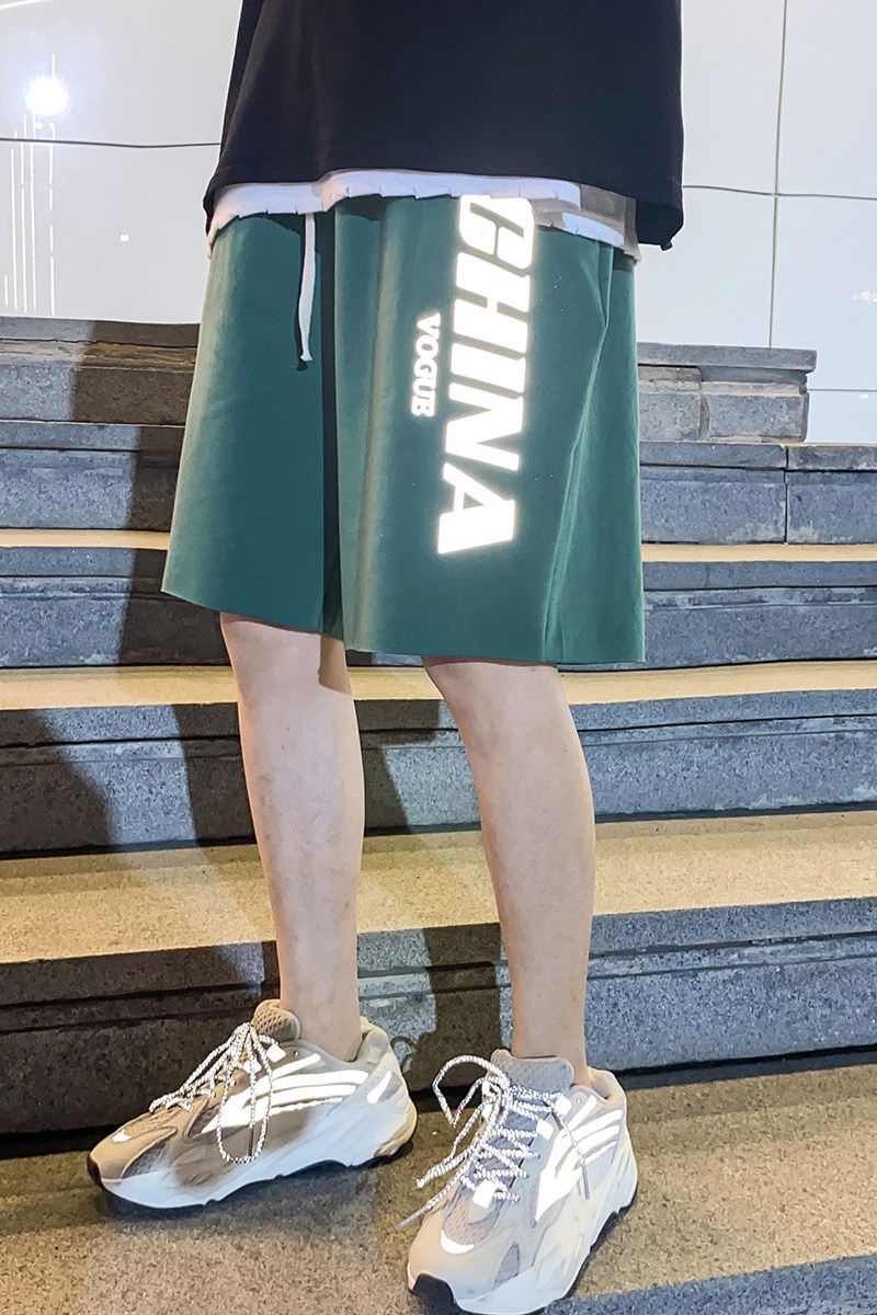DK31053-P25运动短裤男宽松大码5五分裤男中裤沙滩裤,男装休闲裤,电商A040