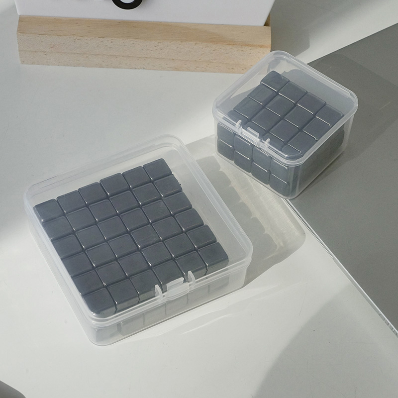 热卖陀螺磁铁吸铁石正方体方块1厘米小学生实验教材儿童玩具礼品