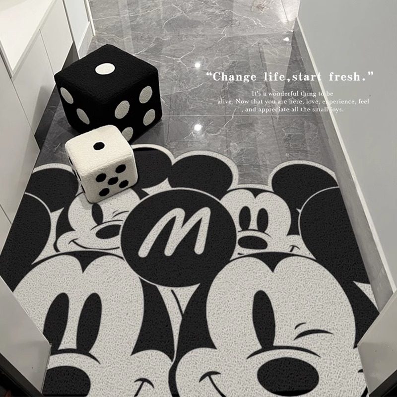 进门地垫入户门垫卡通入门地毯垫玄关门口脚垫耐脏防滑垫子可裁剪,居家布艺,入户地垫,淘宝优惠券,粉丝福利购,淘宝优惠卷