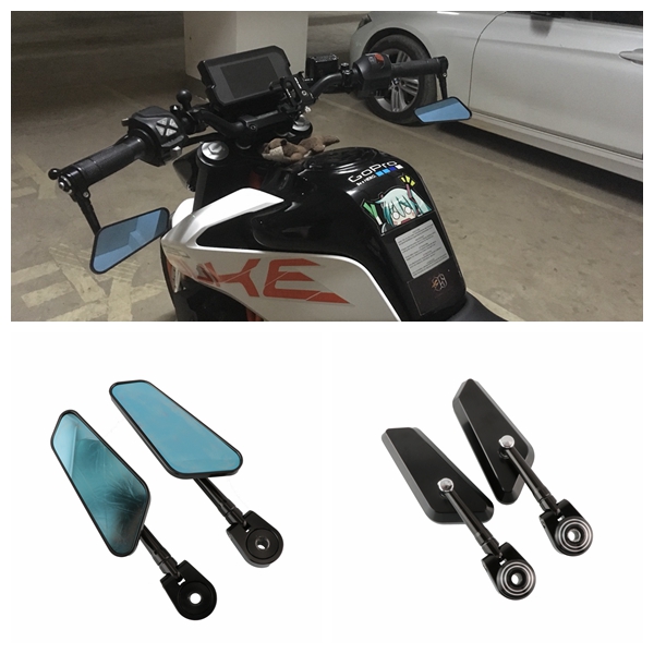 适用于KTM DUKE RC125 200 390 690 790 手把镜 车把后视镜反光镜